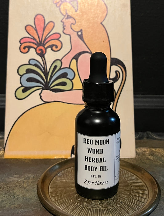 Red Moon Womb Herbal Body Oil