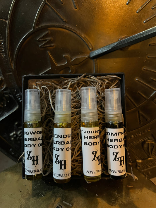 Herbal Body Oils Sampler Pack
