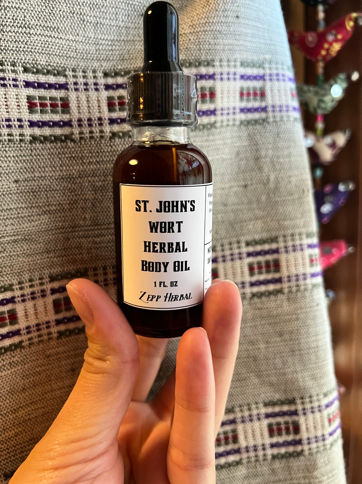 St. John's Wort Herbal Body Oil